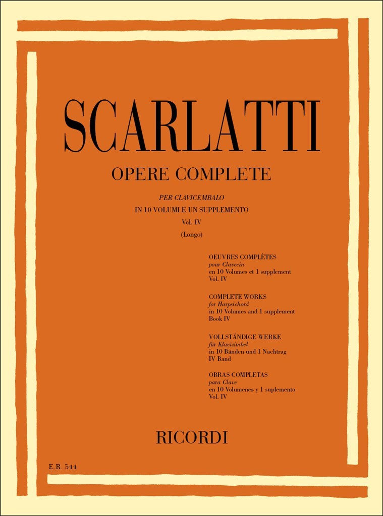Opere Complete Per Clavicembalo Vol. IV